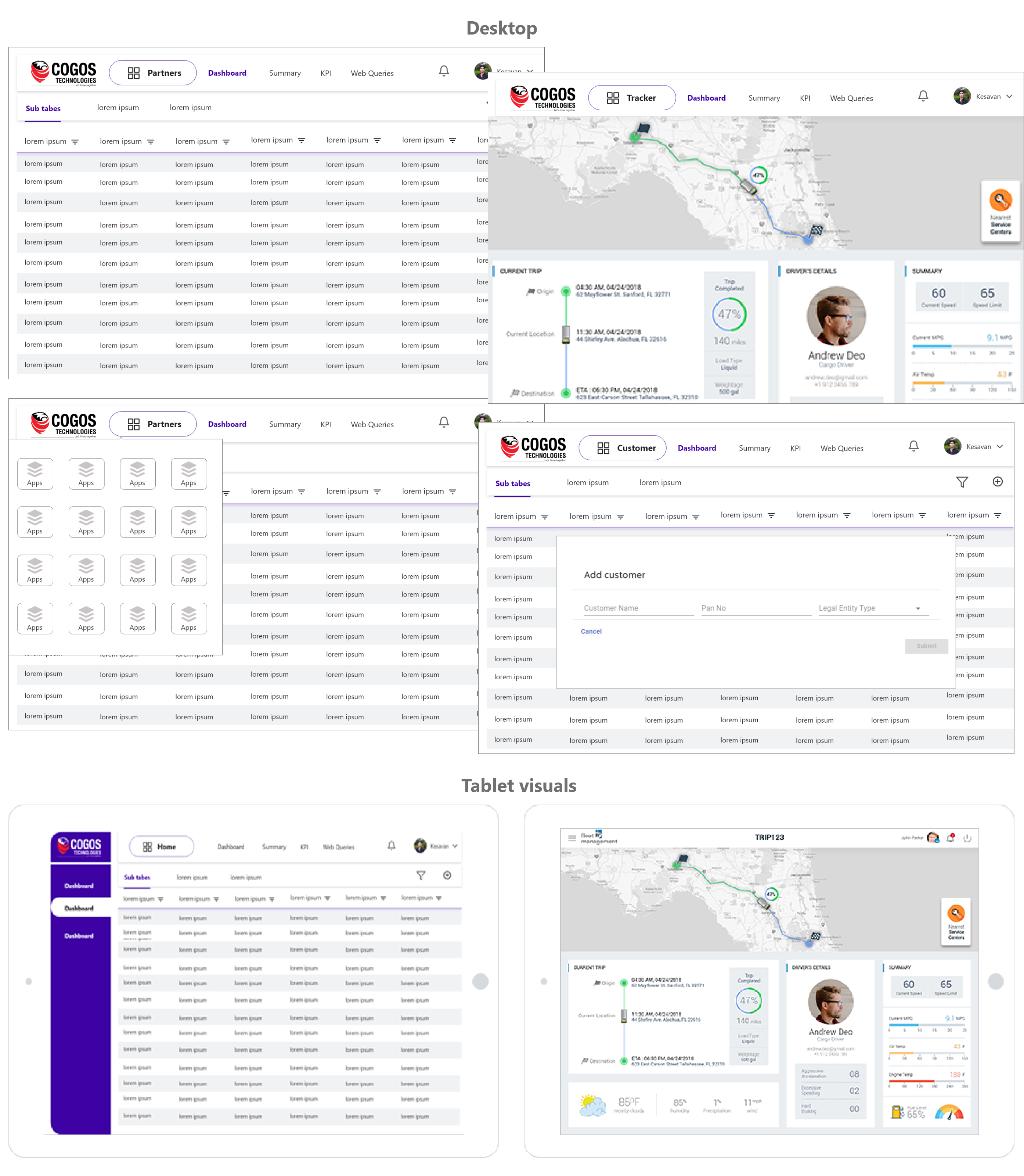 wireframes