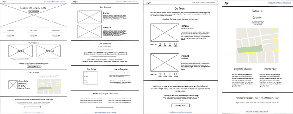 wireframes